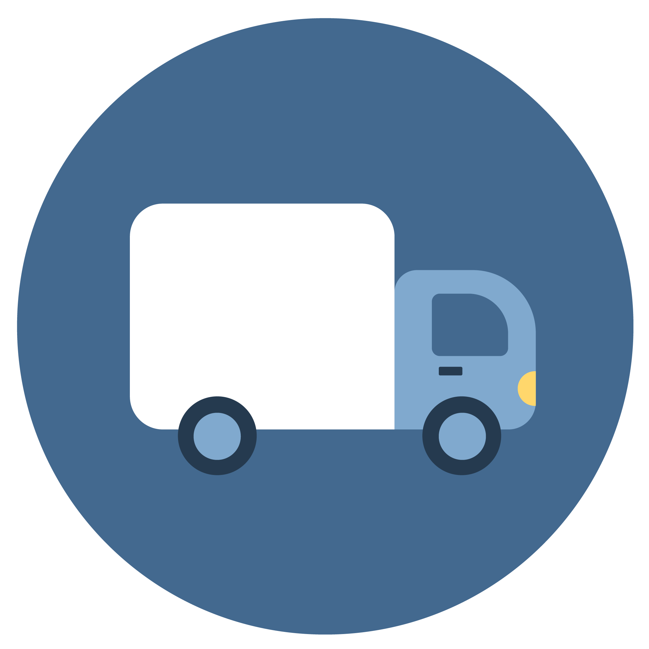 Disposal truck icon. Click to go to our Dispose, Recycle, Treat webpage.